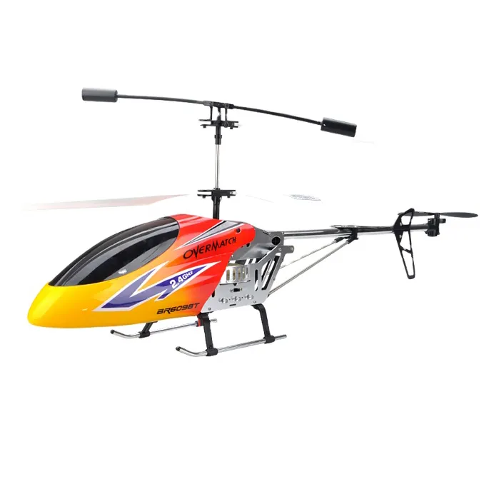 Helicóptero teledirigido BR6098T, giroscopio de 2,4 GHz para exteriores