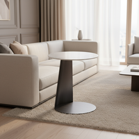 Table basse de salon extensible blanche moderne de luxe, minimaliste, créative, simple, haut de gamme, durable, avec rangement, petite, en marbre