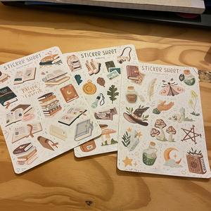 Feuille d'autocollant de dessin animé en vinyle <span class=keywords><strong>Transparent</strong></span> personnalisable étiquettes adhésives imperméables pour artisanat Photos bougie décoration - Product Image 1