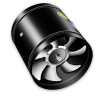 Ventilateur d'extraction en ligne à haute vitesse pour salle de bain et cuisine, montage mural, pour conduits en fer industriel, 4, 6, 8, 10, 12 pouces