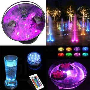 Luces LED Sumergibles para Piscina Baobiao con Logotipo Personalizado, Flotantes, IP68, RGB, con Control Remoto, Centros <span class=keywords><strong>de</strong></span> <span class=keywords><strong>Mesa</strong></span> para Piscina, Novedad - Product Image 3