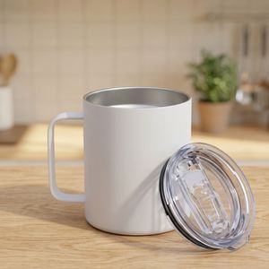 Vaso Térmico de Acero Inoxidable con Tapa - Product Image 3