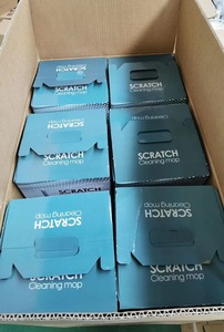 Ensemble de vadrouille en acier inoxydable à sec et humide avec <span class=keywords><strong>seau</strong></span> Vadrouille plate en fibre superfine Sans <span class=keywords><strong>lavage</strong></span> à l'eau Poignée en acier Type d'essorage-pour usage domestique - Product Image 3