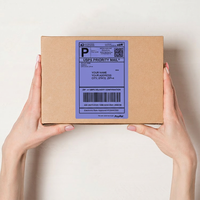 Rouleau d'étiquettes en vinyle rose personnalisées, imperméables, durables, adhésives permanentes, autocollants codes-barres, étiquettes nominatives et de prix pré-imprimées, arc-en-ciel