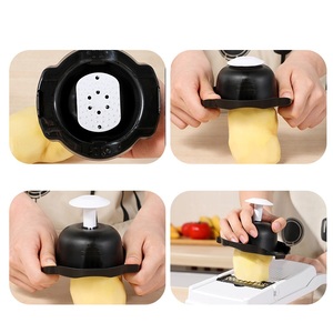 15 in 1 Eco-Friendly <b>Vegetable</b> Slicer <b>Cutter</b> PP Chopper Dicer with Container Gadgets for Shredding <b>Vegetables</b> <b>Vegetable</b> Slicer - Product Image 4