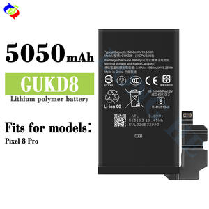 Batterie de téléphone portable 3.89V <span class=keywords><strong>5050</strong></span> <span class=keywords><strong>mah</strong></span> GUKD8 Batterie de remplacement au lithium-ion pour Pixel 8 Pro - Product Image 2