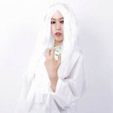 Écoutez la perruque blanche Cosplay Costumes Accessoire - Product Image 1