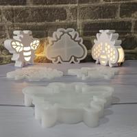 Moule en silicone pour décoration murale en plâtre et ciment, motif abeille M53222