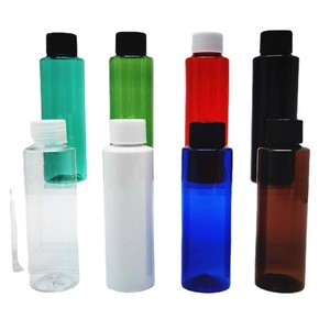 Autonomy 120ml <b>Flat</b> Shoulder <b>Screw</b> Cap Lotion Bottle With Inner Stopper Refillable Cosmetic Packaging - Product Image 1