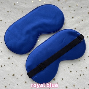 Heenlong Spandex satin bịt mắt dây đeo đêm bóng mắt thêu satin che mắt Màn Mắt Ngủ mặt nạ với logo - Product Image 2