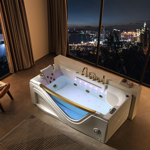 Massage Moderne Acryl Badkuip Met Buitenspa 'S Massage Grote Hete Verkoop Nieuwe Design <span class=keywords><strong>Spa</strong></span> Tubs - Product Image 4