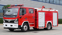 Camion de lutte contre l'incendie de 5 m³ à prix abordable, fabricant chinois, camion de contrôle des incendies, livraison directe, véhicule de pompiers