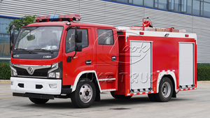 Camion de lutte contre l'incendie de 5 m³ à prix abordable, fabricant chinois, camion de contrôle des incendies, livraison directe, véhicule de pompiers - Product Image 2