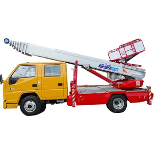 China Supplier 85 Kw Ladder Racks Truck 32m Ladder Lift Truck Aerial Ladder Truck