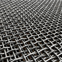 Maille de tamis en acier tissé pour concasseur, tamis à sable et gravier, tamis vibrant pour mine - Filtre à sable