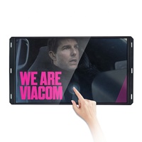 Lecteur multimédia tablette TFT d'intérieur à cadre ouvert pour publicité, avec garantie d'un an, affichage numérique, lecture automatique, capteur de mouvement, certifié CE
