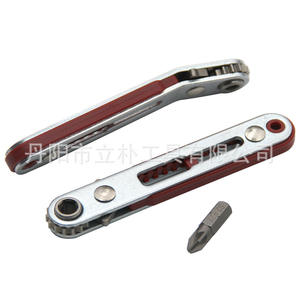 Tournevis à cliquet avec poignée en aluminium, embout Phillips, finition polie en acier allié, pour usage bricolage - Product Image 5