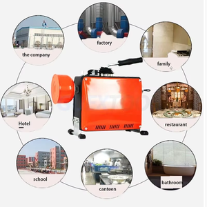 Kit de serpent de vidange manuel peu encombrant pour la maison déboucheur électrique avec poignée détachable rangement compact pour tuyau d'évier de toilette - Product Image 5