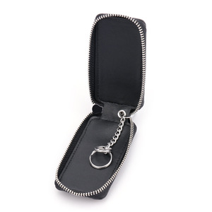 Bolsa para Llaves Portátil Unisex de Piel de Cocodrilo Tailandés, Diseño Simple, Accesorio Pequeño, Colgante con Cremallera para Transmisión en Vivo - Product Image 3