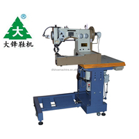 Machine à coudre à double aiguille pour la fabrication de chaussures mocassins, motif 781 pour la couture du dessus des chaussures