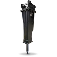 Marteau hydraulique de briseur de roche de démolition silencieux SB40 pour des industries minières de construction comportant le moteur de broyeur de burin