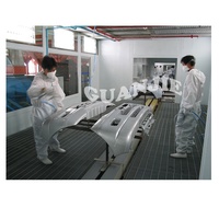 Ligne de Production de peinture automobile ligne de pulvérisation automatique de liquide de peinture pour pare-chocs de voiture