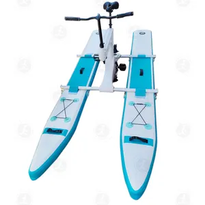 풍선 하이 퀄리티 바다 물 자전거 호수 페달 자전거 사이클 페달 보트 수상 스포츠를위한 풍선 부동 물 자전거