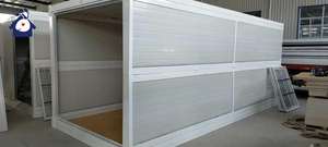 La maison pliable portative de maison de conteneur se pliante assemblée rapide avec l'usine de fenêtre de porte fournissent la maison à vendre du fournisseur de la Chine de la Chine - Product Image 3