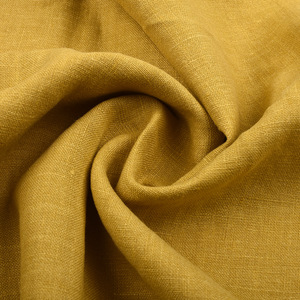 Tela Popelina 100% Lino, 120 g/m², Peso Medio, Teñido Liso, Transpirable, Material para Ropa Deportiva - Product Image 3