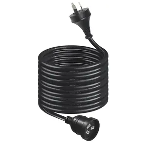 SAA Male To Female Extra Long Extension Cord Indoor Outdoor Supply Cord For Industrial Equipment