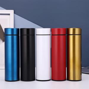Thermometer Hot Sale Intelligent Temperature <b>Measuring</b> Stainless Steel Thermal Insulation Bottles with Custom - Product Image 3