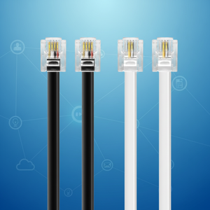 Câble <span class=keywords><strong>téléphonique</strong></span> plat RJ11 non blindé 28 AWG 6P2C/6P4C pour connexion <span class=keywords><strong>fixe</strong></span> en gros - Product Image 4