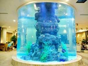 Guangzhou100 % バージンPMMA水族館アクリルアクセサリー/クラゲ生きている魚水族館大型水槽 - Product Image 2