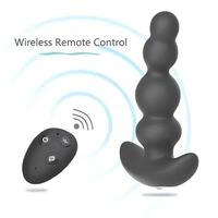 10-Frequenz Analkugeln Vibrator Sexspielzeug Männlicher Analstimulator Prostata-Massage Analplug Dildo Vibrator für Männer