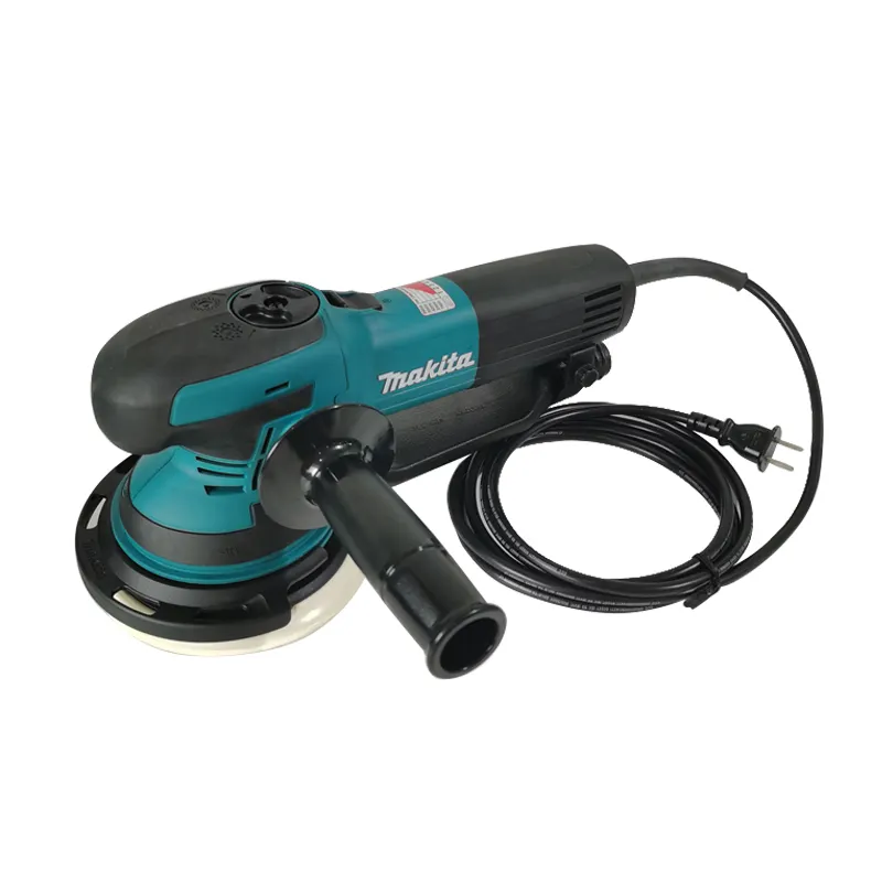 Japón Makita lijadora BO6050J alta potencia 150MM Control de velocidad máquina pulidora 6 pulgadas máquina de papel de lija redonda pintura de coche