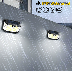 <span class=keywords><strong>Lampe</strong></span> murale <span class=keywords><strong>solaire</strong></span> en gros, éclairage de jardin extérieur, IP65 étanche, 3 modes, détecteur de mouvement PIR, <span class=keywords><strong>lampe</strong></span> murale, 416 LED, <span class=keywords><strong>lampe</strong></span> de clôture - Product Image 4