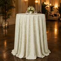 Nappe de table rectangulaire en polyester à motif personnalisé, prix d'usine, vente en gros, pour événements extérieurs et location de fêtes