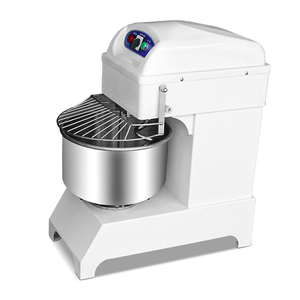 Abbastanza rumore automatico monofase per panetteria commerciale con coperchio di sicurezza grande Stand spirale 50kg impastatrice italiana - Product Image 2