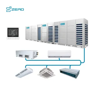 ZERO Brand Home Central Inverter Aire acondicionado Montaje en techo Sistema central montado en la pared Aire acondicionado Vrf