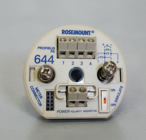 Capteur d'humidité en acier inoxydable Rosemountt 644 avec affichage LCD de température industrielle et communication HART - Product Image 4