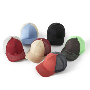Casquettes de camionneur à 6 panneaux avec logo personnalisé, casquettes de camionneur de plage et casquettes de camionneur de sport en maille pour l'extérieur - Product Image 2