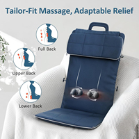 MEDIOR 2024 Home Office Shiatsu Tapping Cojín de masaje con diseño 3D para la espalda y el asiento Beneficia el cuerpo al enfocarse en la cintura del cuello