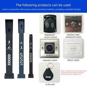 Đầu đọc thẻ kiểm soát truy cập cột máy tiên tiến thông minh nhận dạng khuôn mặt hệ thống trụ cột - Product Image 5