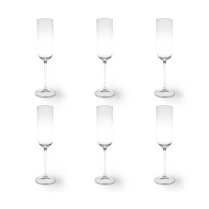 Ensemble de 6 flûtes à champagne Excelsa, 21 cl, verre transparent nordique - Product Image 2
