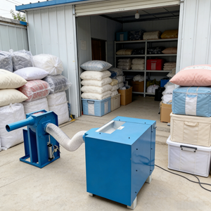 Petite machine à ouvrir le coton PP, machine à gonfler le coton pour poupées, machine à desserrer et à remplir le coton perlé, ouvre-fibres de coton - Product Image 1