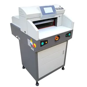 Máquina de corte de papel controlada automática do programa, cortador de papel, máquina de corte