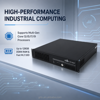 IPC-8207 2U 19 Inch Rackmount Industrial PC Chassis Mendukung Core I3/i5/i7/i9 Multi Display Dual LAN Remote Control Pabrik