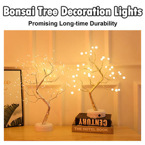 Luz de árbol de bonsái de mesa de 20 "perlas con 36 LED, lámpara de árbol de luz Artificial DIY decoración para regalo Festival vacaciones - Product Image 5