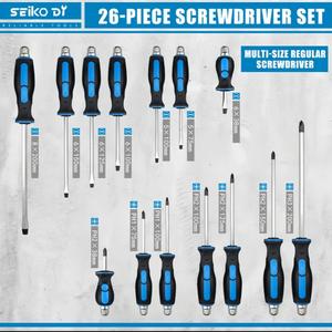 ชุดไขควงไซโก้ ดี 26 ชิ้น ชุดเครื่องมือซ่อมแซมและติดตั้งเหล็กโครเมียมวาเนเดียมเคลือบโครเมียม - Product Image 4