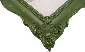 Resin Square <strong>Picture</strong> <strong>Frame</strong> Baroque <strong>Frames</strong> Photo <strong>Picture</strong> 4x6 <strong>Shabby</strong> <strong>Chic</strong> Photo <strong>Frames</strong> in Moss Green - Product Image 3